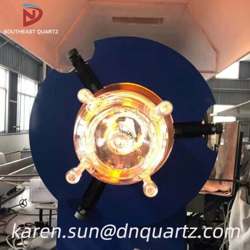 High Temperature Resiatance Quartz Furnace Tube